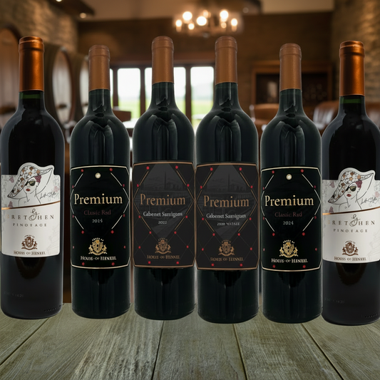 House of Henkel Safari Estate Selection – Premium 6 Bottle South African Wine Collection